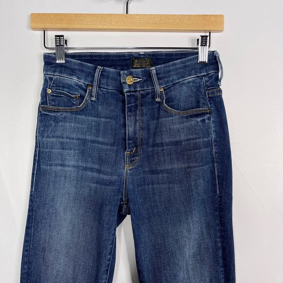 Mother Womens Size 24 High Waisted Looker Ankle Fray Jeans Not Rough Enough - Picture 3 of 12